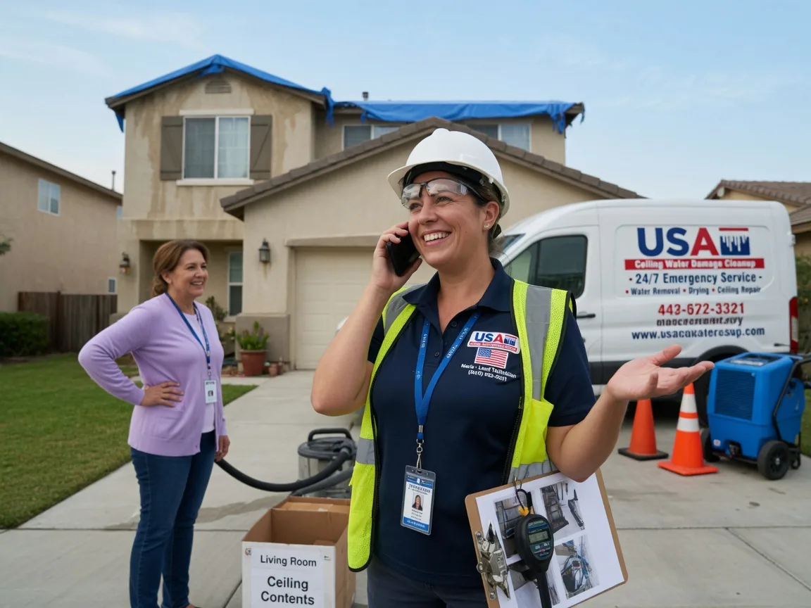 Ceiling Water Damage Restoration Fullerton, NE FAQs